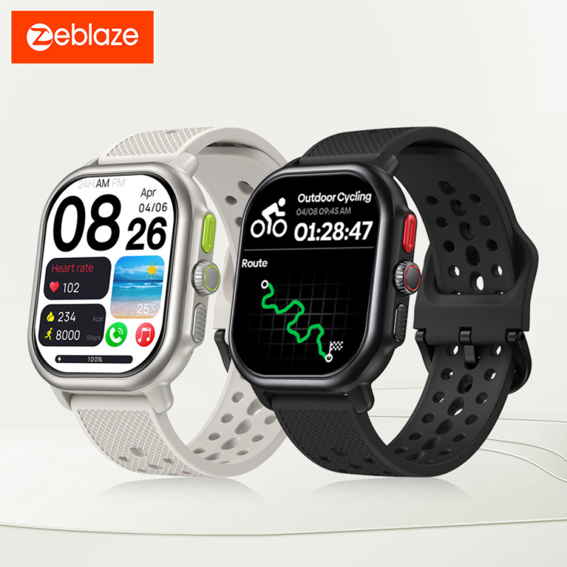 Zeblaze Beyond 3 Pro Gps Smartwatch Route Viewing Bluetooth Calling Amoled Square Screen