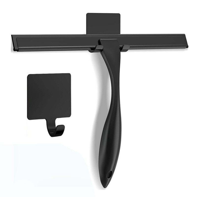 Limpiador de vidrios para el hogar, espátula manual para baño, herramienta limpiadora de ventanas de acero inoxidable.