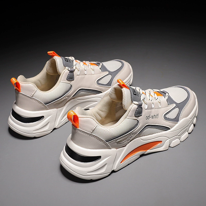 Fashionable trend sports shoes, comfortable casual footwear, Korean style