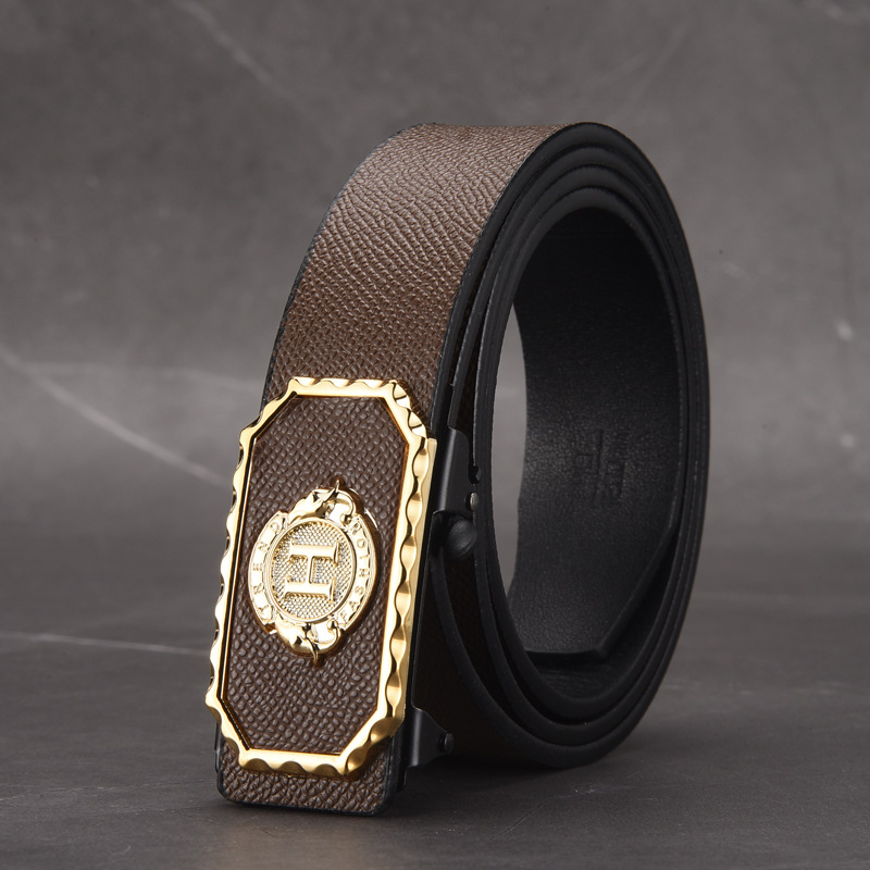 Fábrica de pelo directo gran cantidad en stock cinturón de los hombres desgaste de cinturón de hebilla automática de todos los partidos de negocios cinturón moda