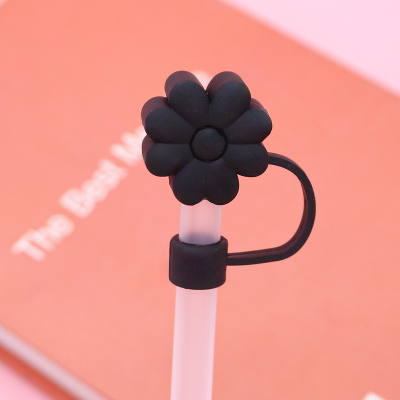 Crisantemo negro grande de 10 mm