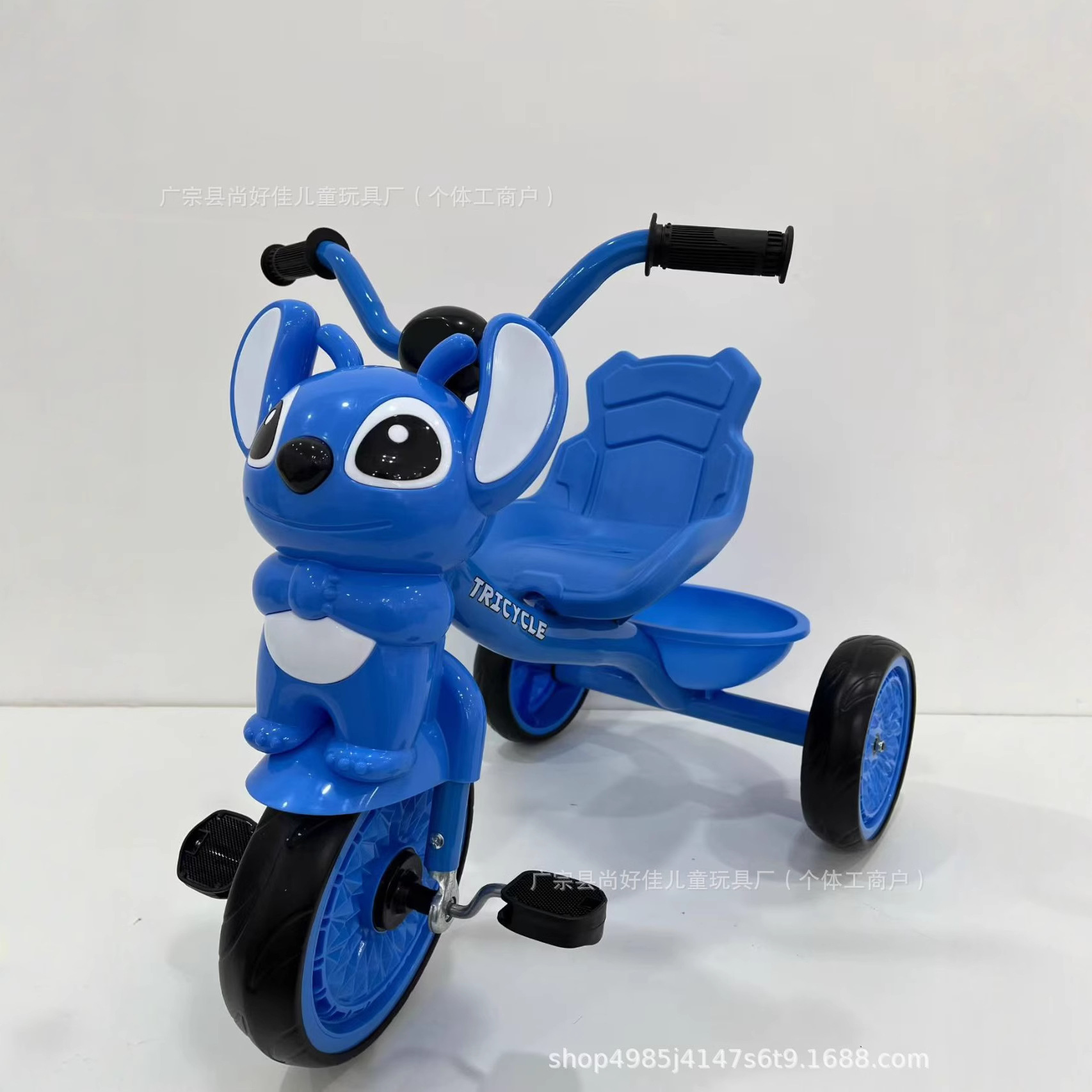 Foreign Trade Children's Tricycle Music Light Pedal Stroller Three-Wheel Bicycle Simple Boy and Girl Stroller Wholesale