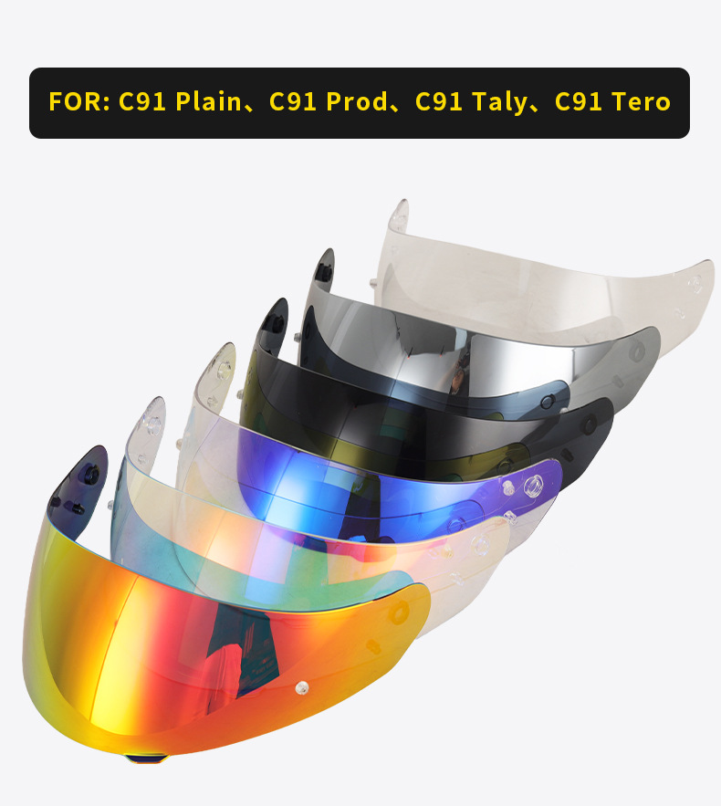 Motorcycle Helmet Hj17 Lens Compatible with C91Plain/C91 Prod/C91Taly/Cl-Maxii Series