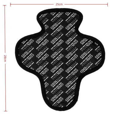 Electric vehicle helmet liner, women's motorcycle helmet liner, men's cycling breathable sweat-absorbing universal sponge pad for delivery (Dəbilqə (Kaska) aksesuarları) - black-2825