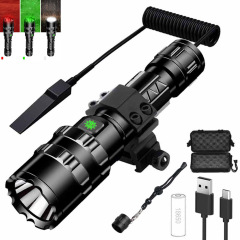 クロスボーダー専用usb充電l2懐中電灯遠射ミニ防水充電屋外夜用led強光懐中電灯
