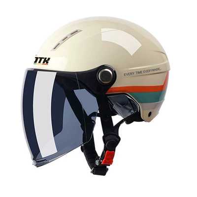 Helmet for Women, Summer Half Helmet | Motosiklet kaskı (dəbilqə)
