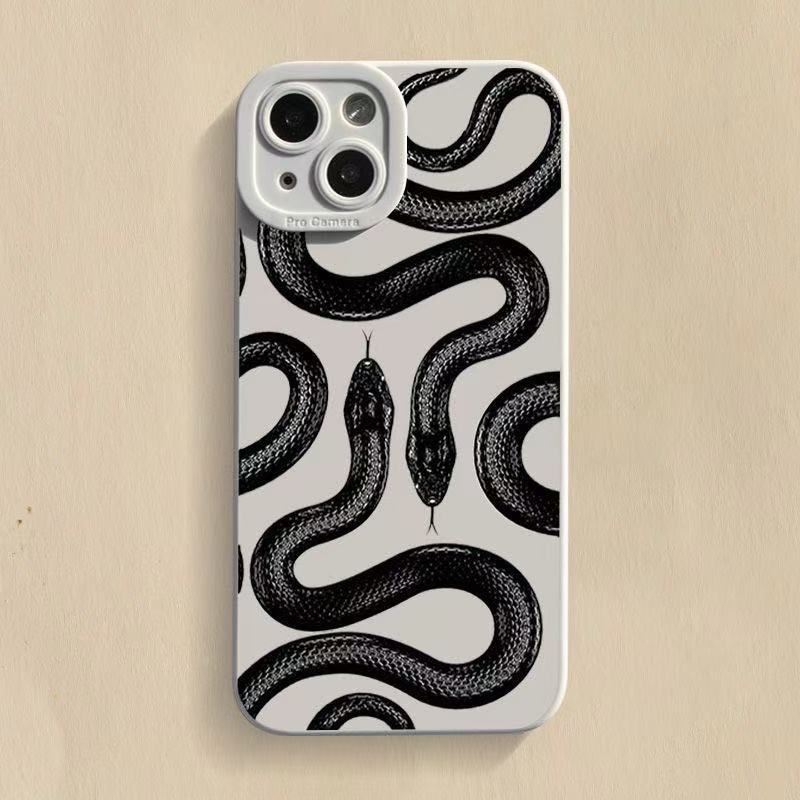 Ángel ojo-antiguo blanco-serpiente