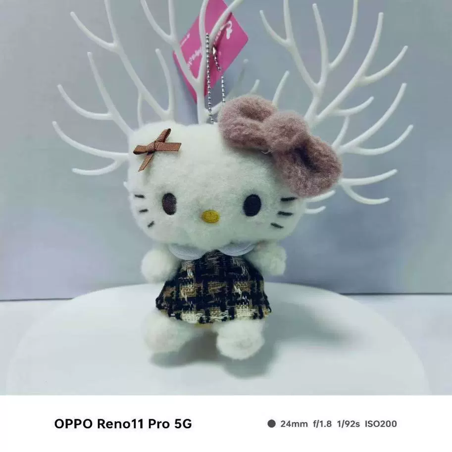 Плюшевый брелок (Sanrio) Hello Kitty, плюшевая кукла-талисман, размеры 10–16 см
