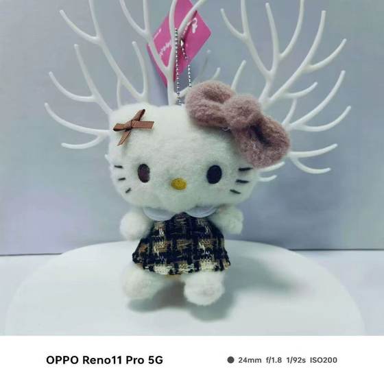 Japanese cute magic card girl Kitty Sanrio coolomi Yugui dog plush doll pendant doll decoration