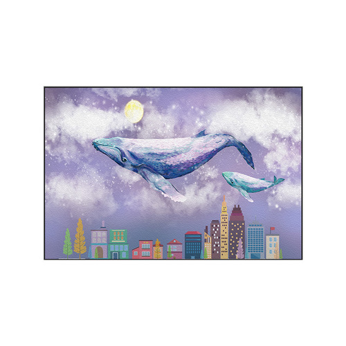 Children's room decoration painting for boys and girls, wall hanging art for living room, bedroom, bedside murals, kindergarten cartoon painting