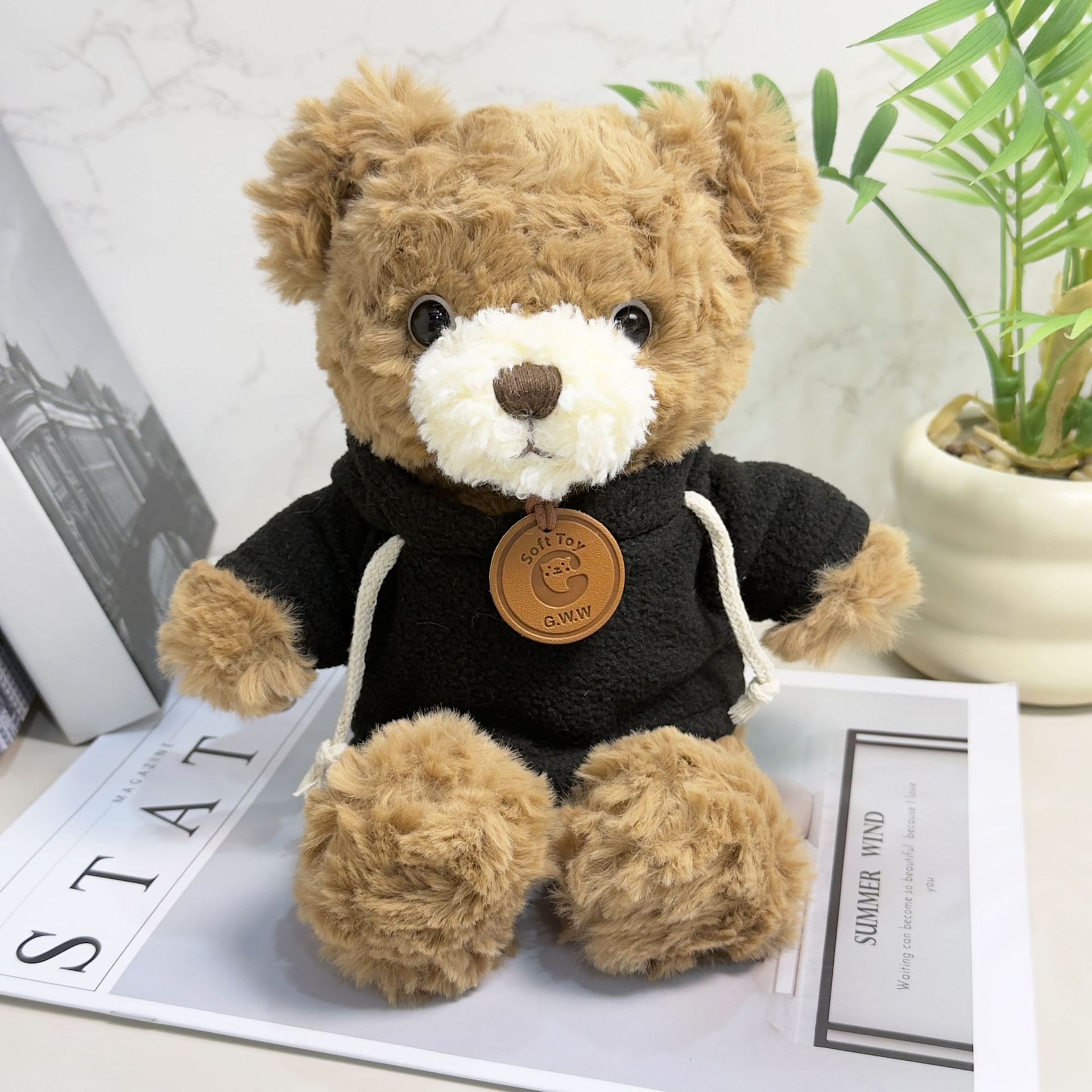 Vestido Teddy Bear suéter Teddy Bear camiseta actividad regalo juguete de peluche impresión LOGO