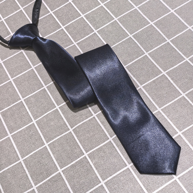 Corbata Formal con Cierre Automático para Hombre 5cm de Seda Sintética para Boda image 5