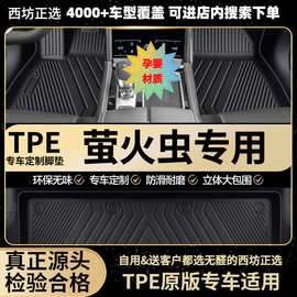 适用蔚来萤火虫汽车tpe全包围TPE脚垫批发专车脚垫