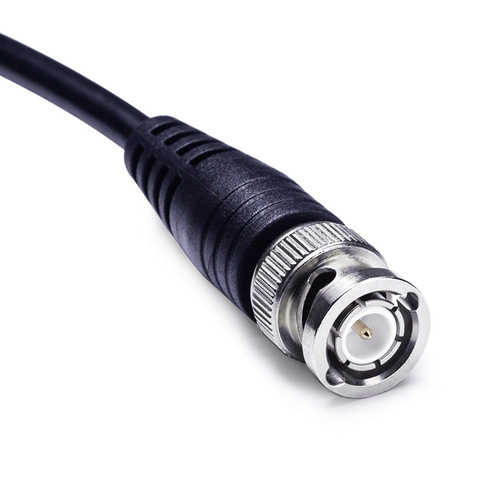 BNC Female to Hook Pliers Test Lead Oscilloscope Probe Signal Source Mini IC Clip Dual-Hook RG58 Cable