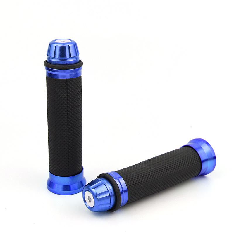 Motorcycle Handlebar Rubber Aluminum Alloy Handlebar Rubber Motorcycle Refitting Accessories Handlebar Rubber Cover