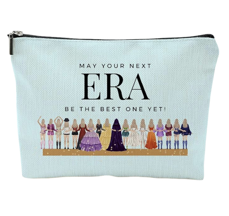 Bolsa de cosméticos explosiva transfronteriza de Amazon, bolsa de cosméticos para fans de cantantes, bolsa de almacenamiento para amantes de la música de regalo para fans