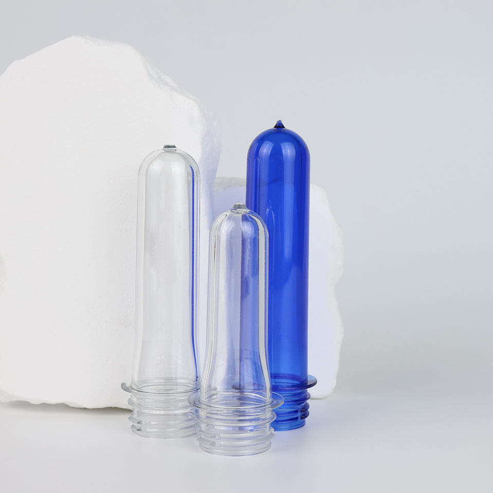 Botellas de PET estándar PCO 28 boca 1881 bebidas carbonatadas 28 boca botellas de aceite botellas de plástico de grado alimenticio botellas en blanco nuevo material