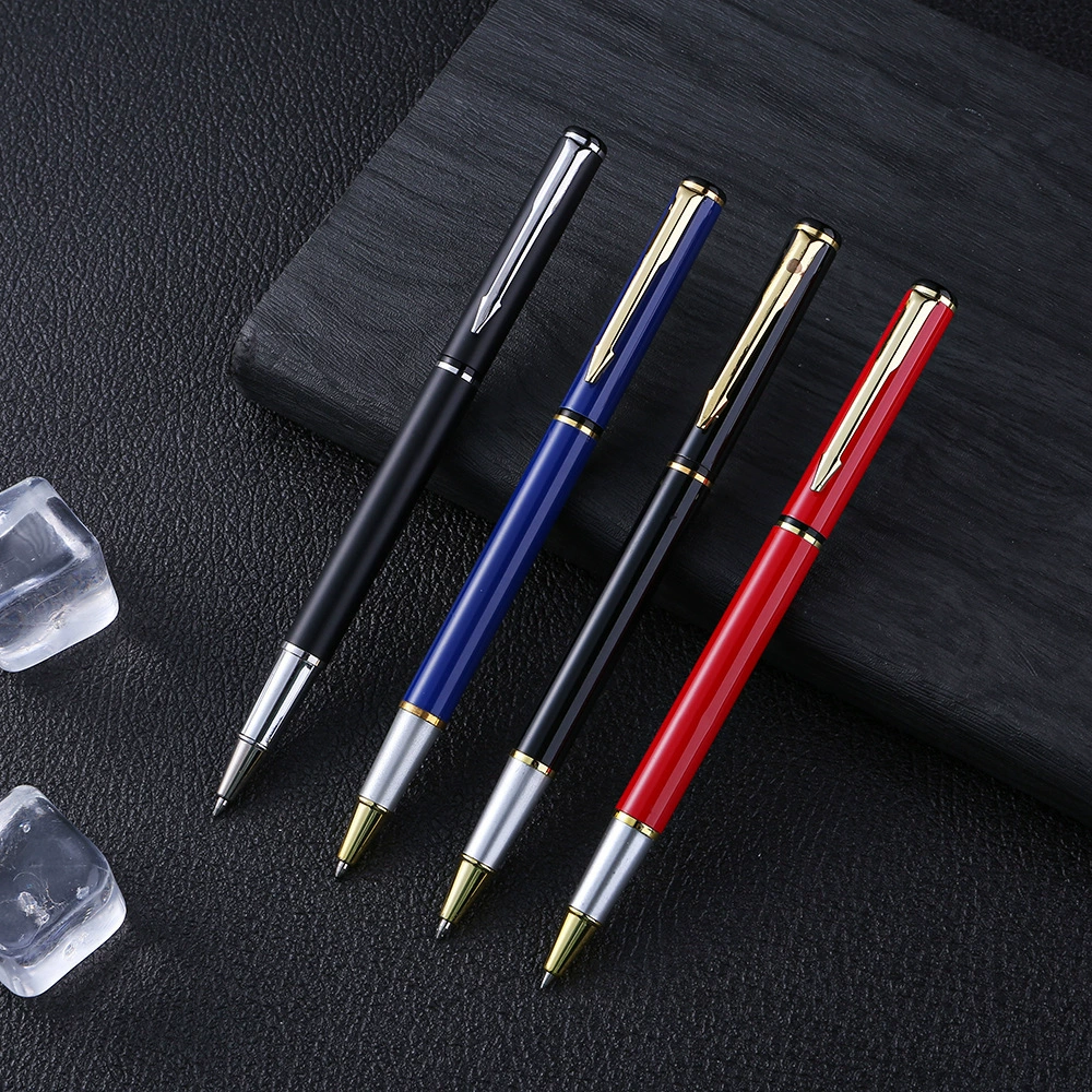 Бизнес-металлическая ручка для подписи ноутбука с ручкой