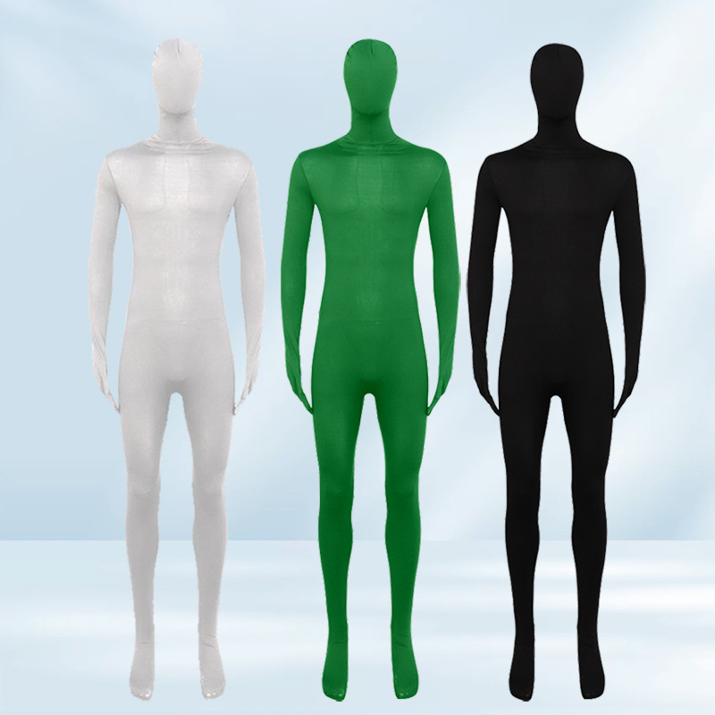 Halloween cos costume ninja tights stage black man performance costume ninjia invisibility cloak