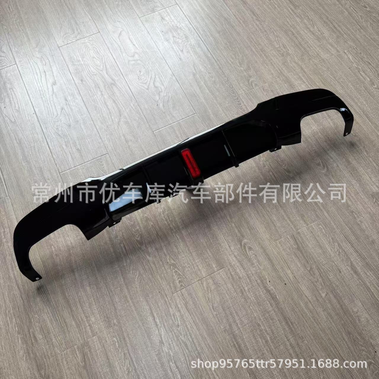 Suitable for Bmw 3 Series Rear Lip E90 with Lighted Mp Style Rear Lip Carbon Pattern Rear Spoiler Small Body Kit