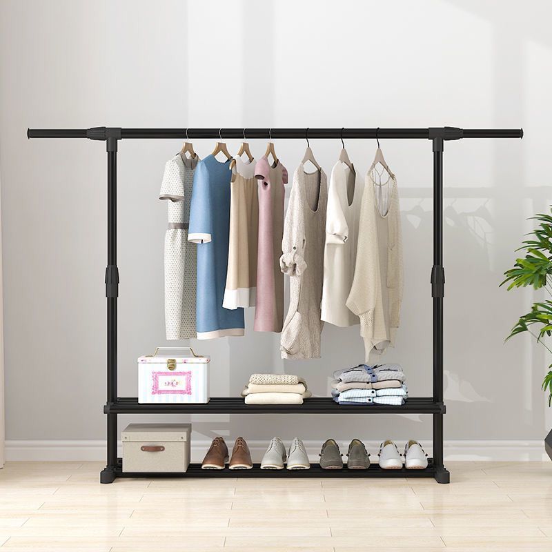 Percha de secado de ropa interior plegable retráctil dormitorio percha de secado de ropa balcón simple percha de sombrero para colgar estante de ropa fresca