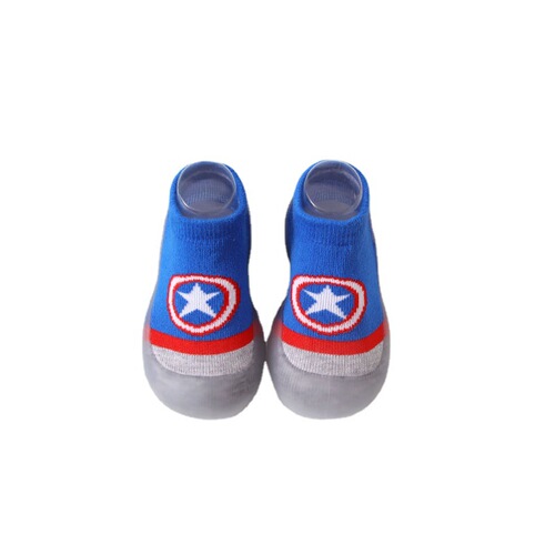 Baby toddler shoes, children's socks, infant soft sole floor shoes 0-4 years old, comfortable and breathable cartoon fruit pictures