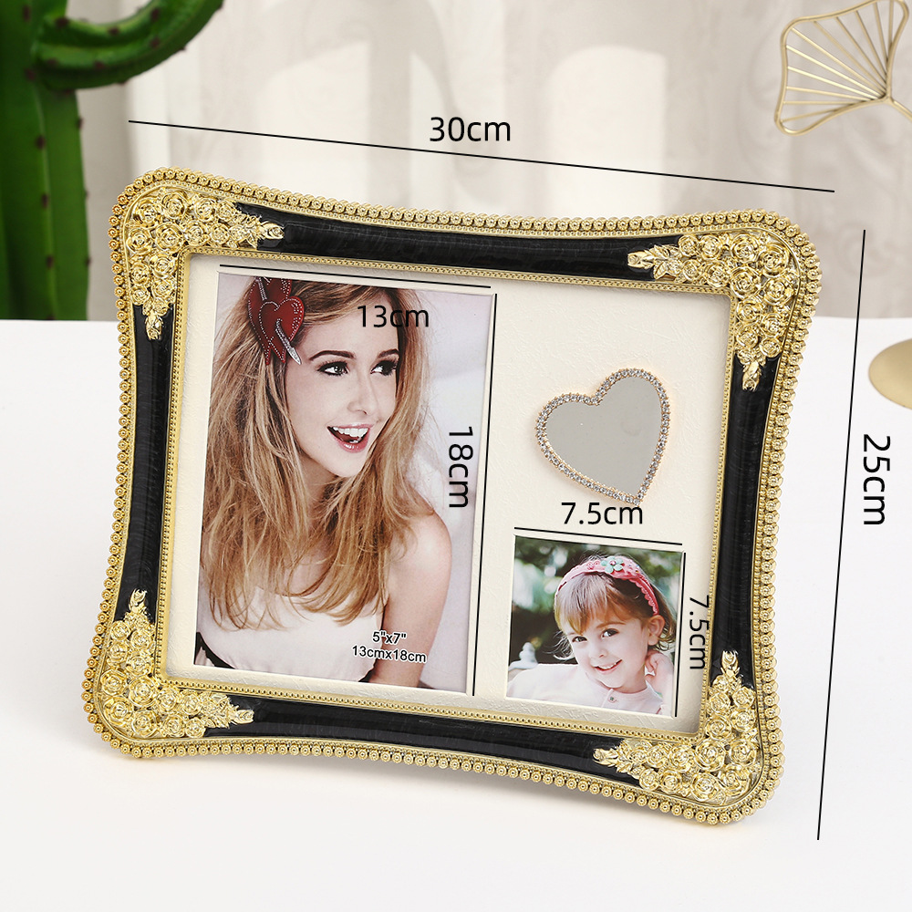 골드 블랙 7 인치 + 3 인치 + 미러