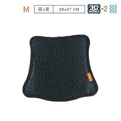 Cycling Seat Cushion 3D Mesh Motosiklet ləvazimatları və aksesuarları - m-size-double-layer-model