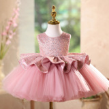 Платье девочки цветочницы, детский наряд маленькой принцессы, наряд для музыкальных выступлений, костюм, подарок на день рождения, благородный крой