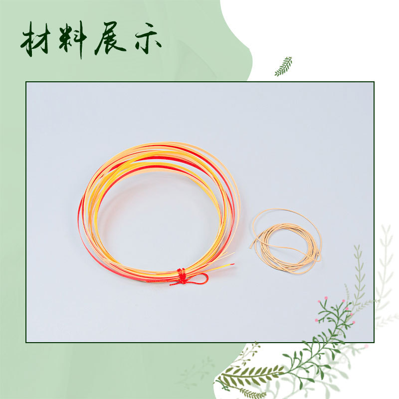 Patrimonio cultural intangible chino DIY paquete de material de barco de bambú hecho a mano ayuda didáctica de actividades de aula para estudiantes de jardín de infantes