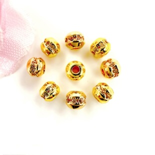 14k��ɫ�Ƕ�ʯ�Ȧ������H���K�����diy�Ʒ����������l