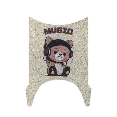 Foot Mat Electric Motorcycle Seat | Electric vehicle foot mat - music-bear-yadi-edamame-z-g