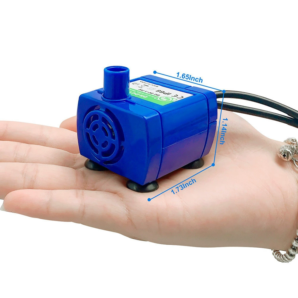 Популярный диспенсер для воды для животных Amazon квадратный водяной насос USB DC сенсор уровня воды LED автоматическое отключение при низком уровне воды