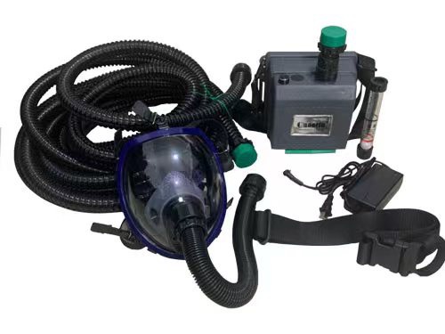 保尔夫PRF-102HM4长管呼吸器 10米带电池 滤毒罐