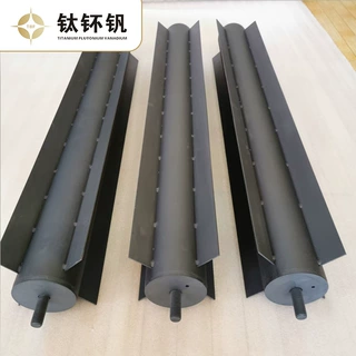 水处理用钛阳极管 MMO钛电极管 钌铱涂层 性能稳定 规格齐全