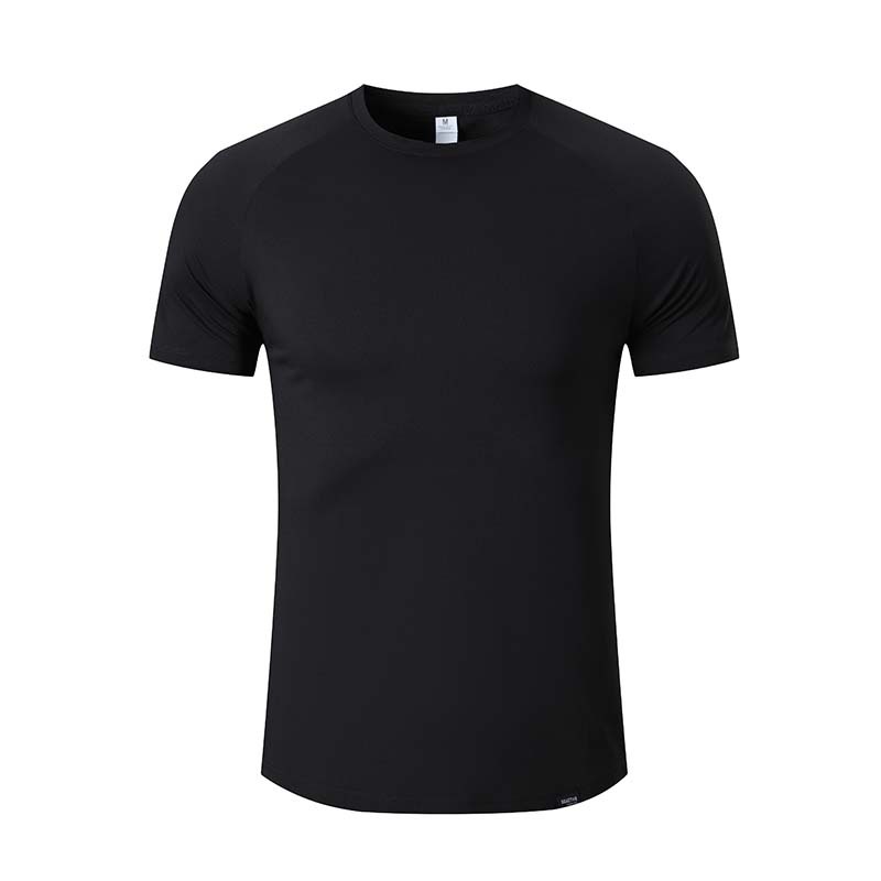 Ropa de verano para hombres y mujeres de deportes al aire libre de secado rápido camiseta suelta más tamaño cuello redondo corriendo manga corta ropa de grupo impresión LOGOU