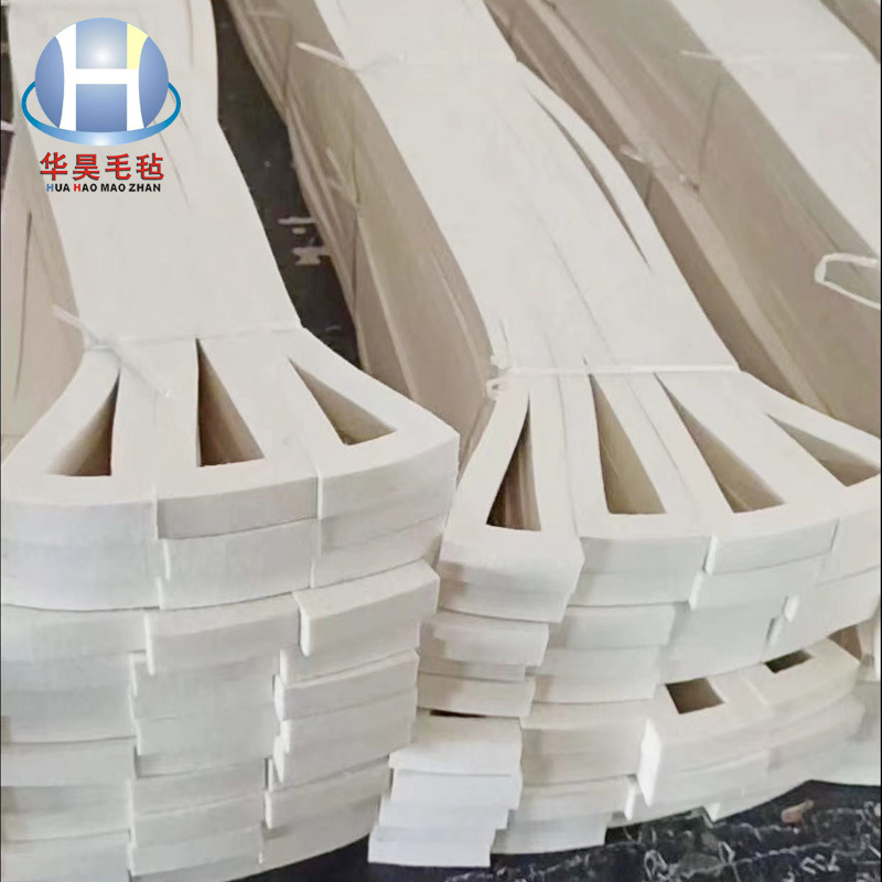 供应工业机械用羊毛毡密封条 滤油羊毛毡条 高密度耐磨毛毡条