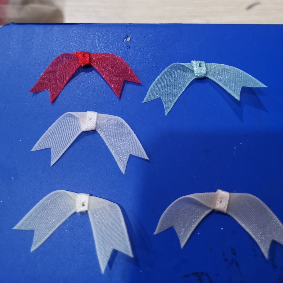 服装辅料花仔玻璃纱燕尾