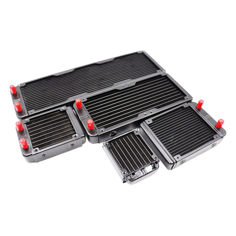 Водяное охлаждение радиатора компьютера процессора Видеокарты водяное охлаждение радиатора воды 8090120240360 оптом
