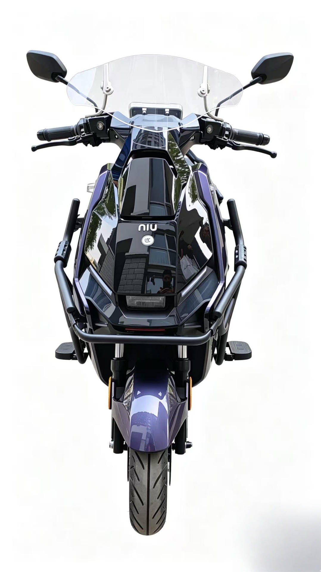 Suitable for the Entire Niu Electric Scooter Line, Including the Wind Speed Edition/Fxpiay/Fxpro, with a Full Set of Thickened Carbon Steel Protective Bars