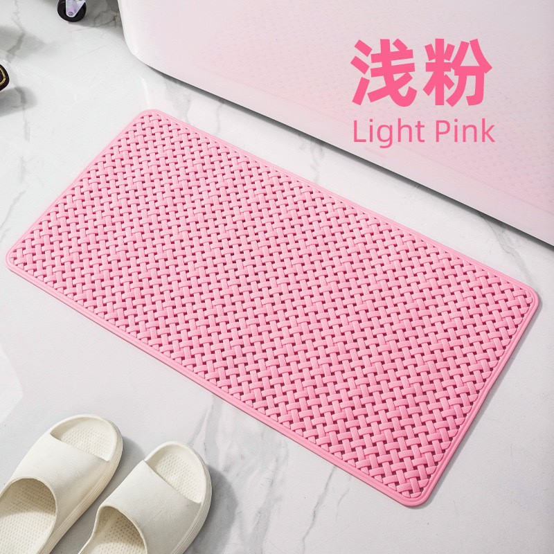 Woven fuchsia carpet