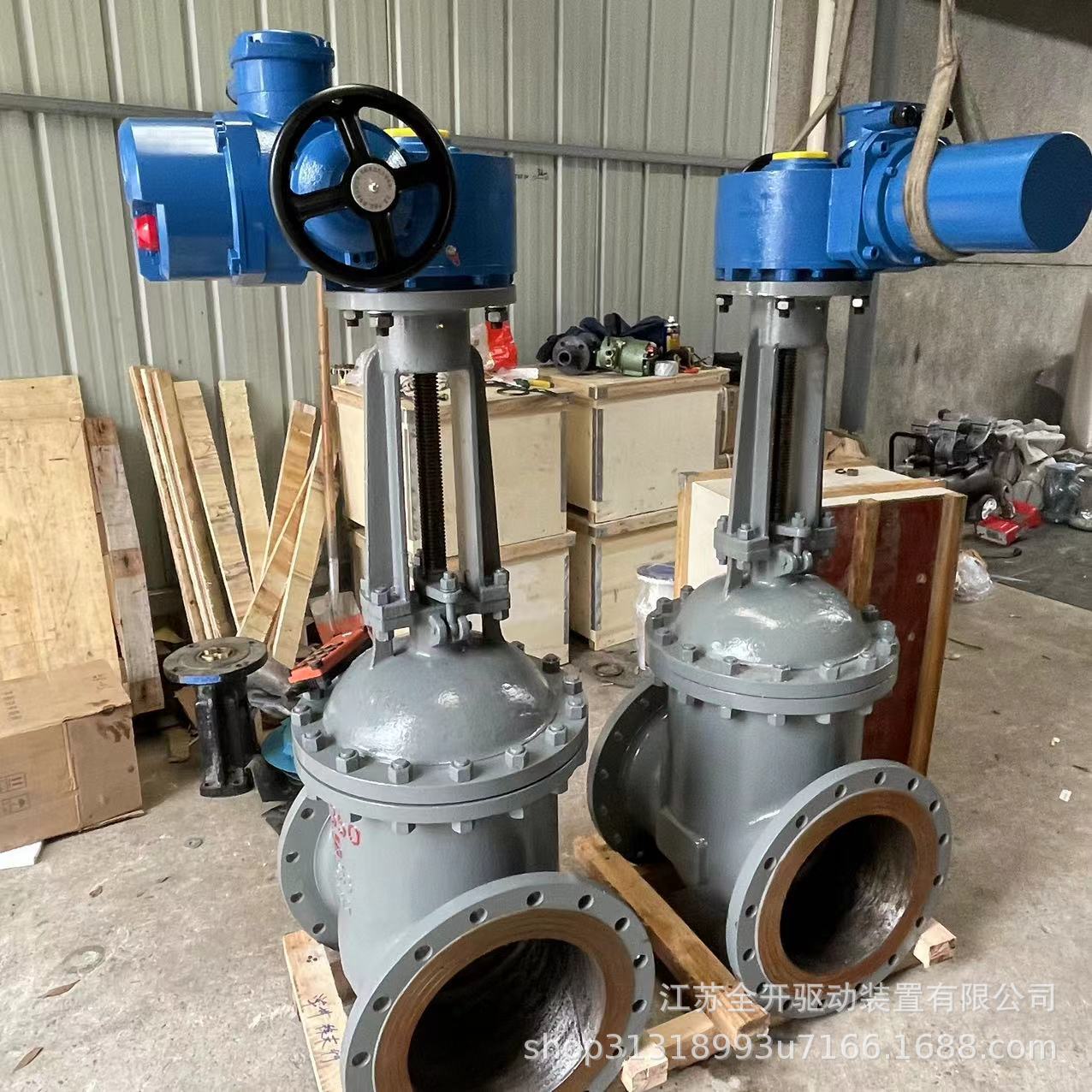 AC660V井下矿用电动闸阀 MAZ941H-16C DN200手电一体式法兰闸 阀