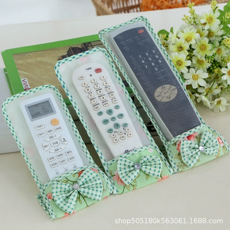 Фабрика прямой тканевый чехол для пульта дистанционного управления Пылезащитный Чехол кондиционер телевизор чехол для пульта дистанционного управления бытовой защитный чехол с защитой от падения Чехол для пульта дистанционного управления