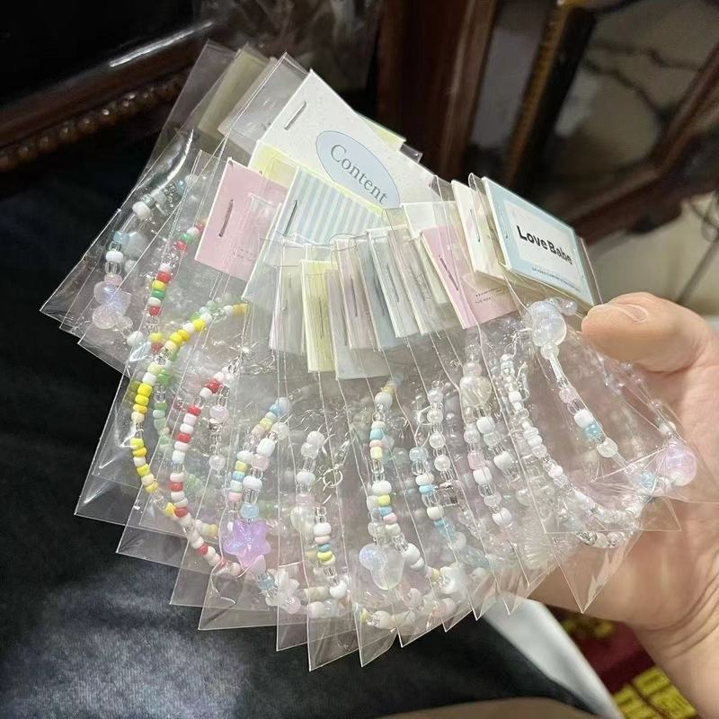 Colorful Beaded Rice Bead Bracelet, Summer Fresh Style, Popular New Model, Suitable for Girlfriends, Night Market Stall Wholesale, Gift, Customizable