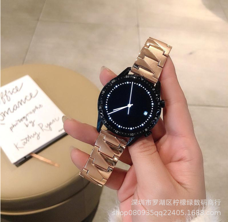 Suitable for watch strap gt2/346mm metal gear strap elegant glory 22M wrist strap for men and women