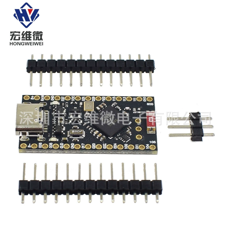 Плата разработки ProMicro NRF52840, совместимая с nice!nano V2.0, синяя