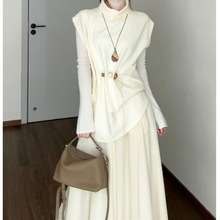 早秋独特超好看裙子套装女春2025新款超火减龄气质一整套ootd穿搭