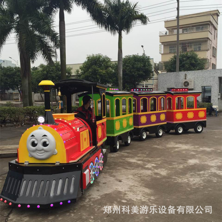 Henan Xinxiang indoor trackless small train audio small train Thomas…