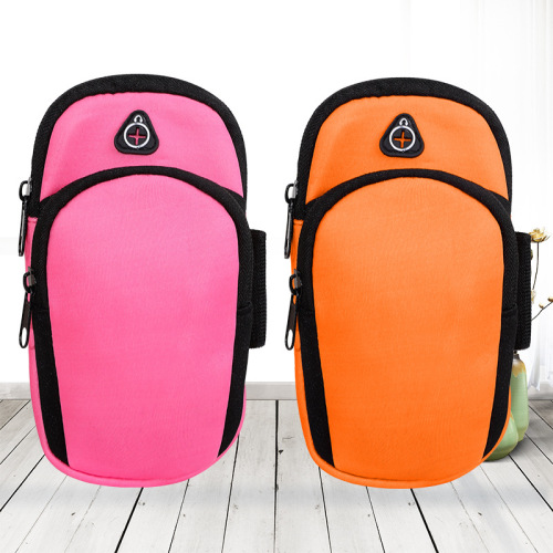 Running mobile phone arm bag wrist bag women's sports and fitness equipment arm arm sleeve men's summer arm belt storage bag artifact