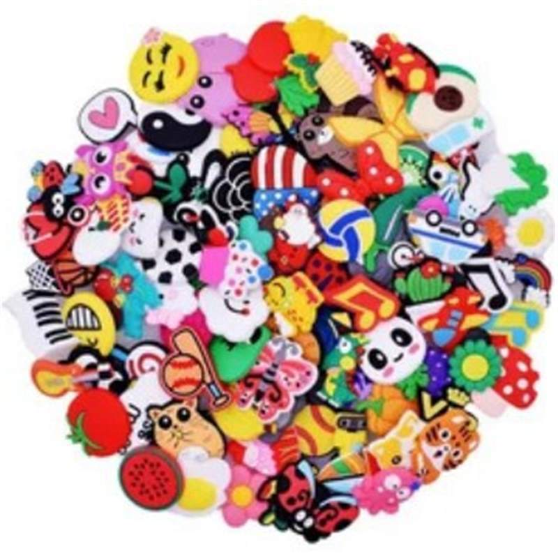 Cartoon Clog Shoe Charms, Shoe Decoration Accessories, Clog Shoe Decorative Buckles, Pvc Soft Rubber Shoe Buckles Cartoon Clog Shoe Charms, Shoe Decoration Accessories, Clog Shoe Decorative Buckles, Pvc Soft Rubber Shoe Buckles